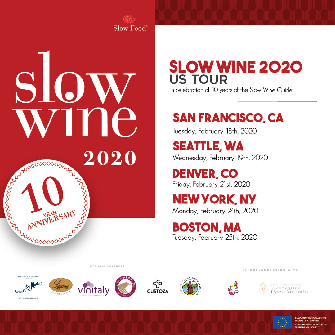 Slow Wine USA Tour 2020 Marotti Campi